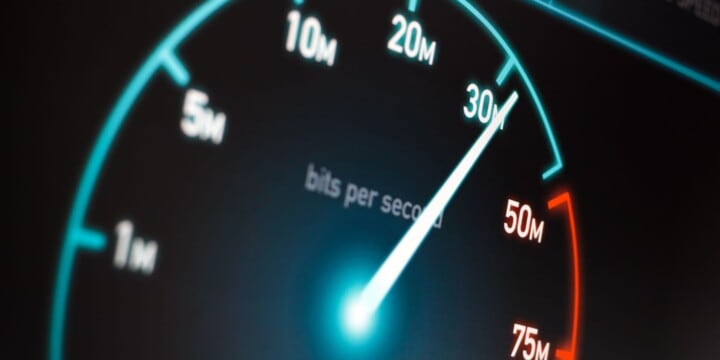 Download and upload speeds vary by internet type