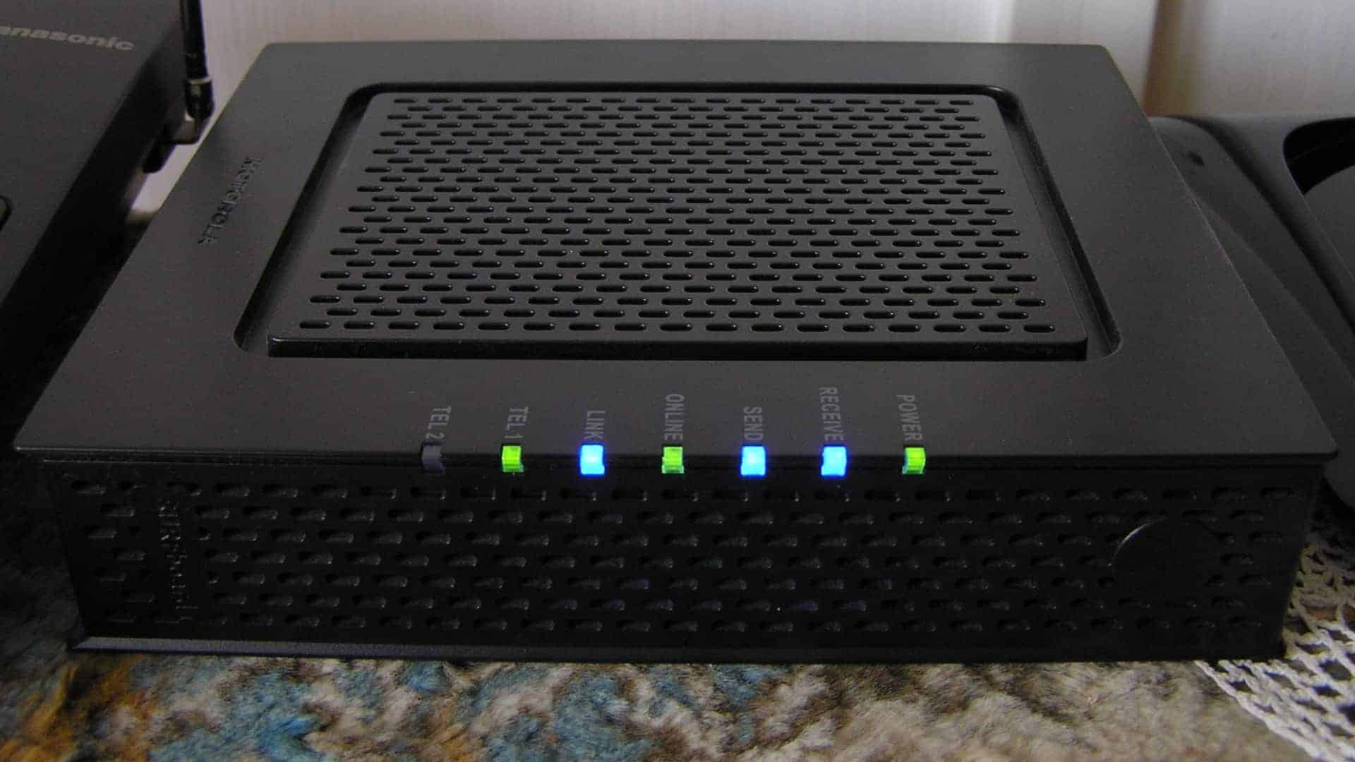 Router modem image