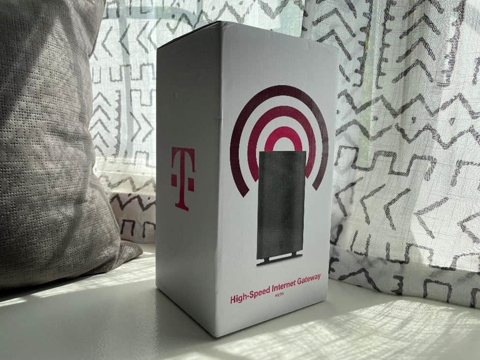 Order T-Mobile's 5G Home Internet service, and you'll get a box just like this