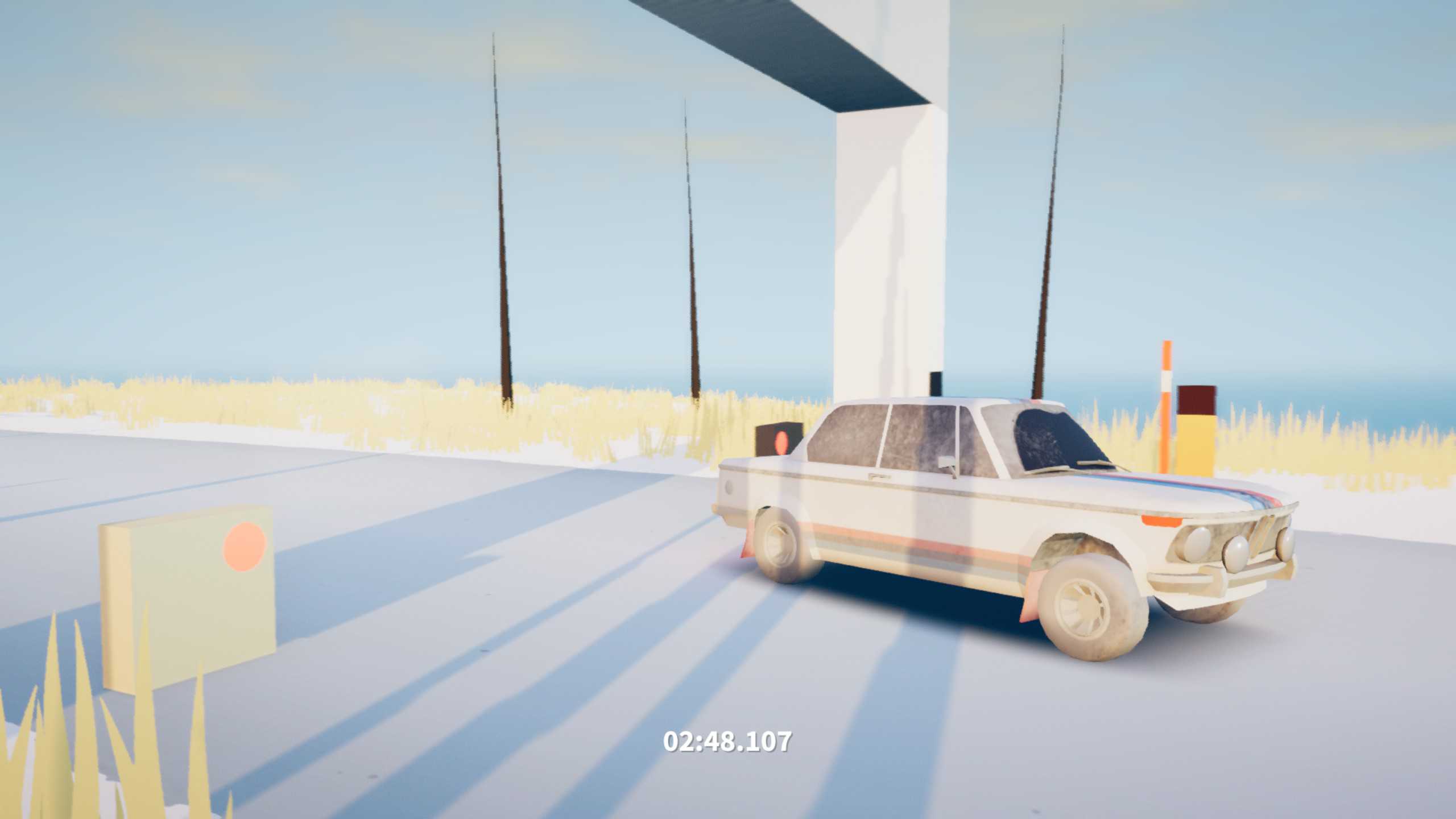 Screenshot from “Art of Rally” for Xbox
