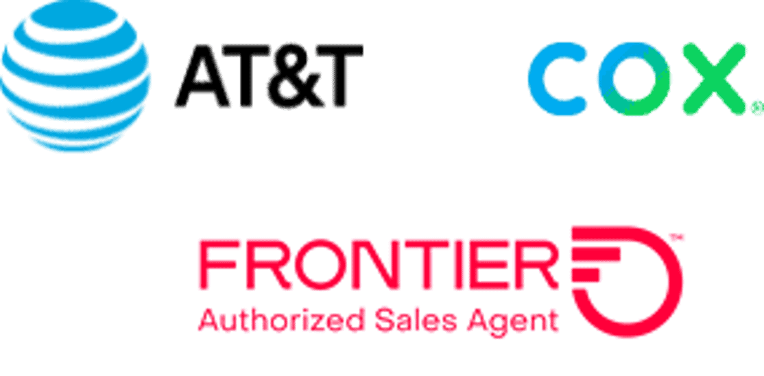ATT Cox Frontier Logos