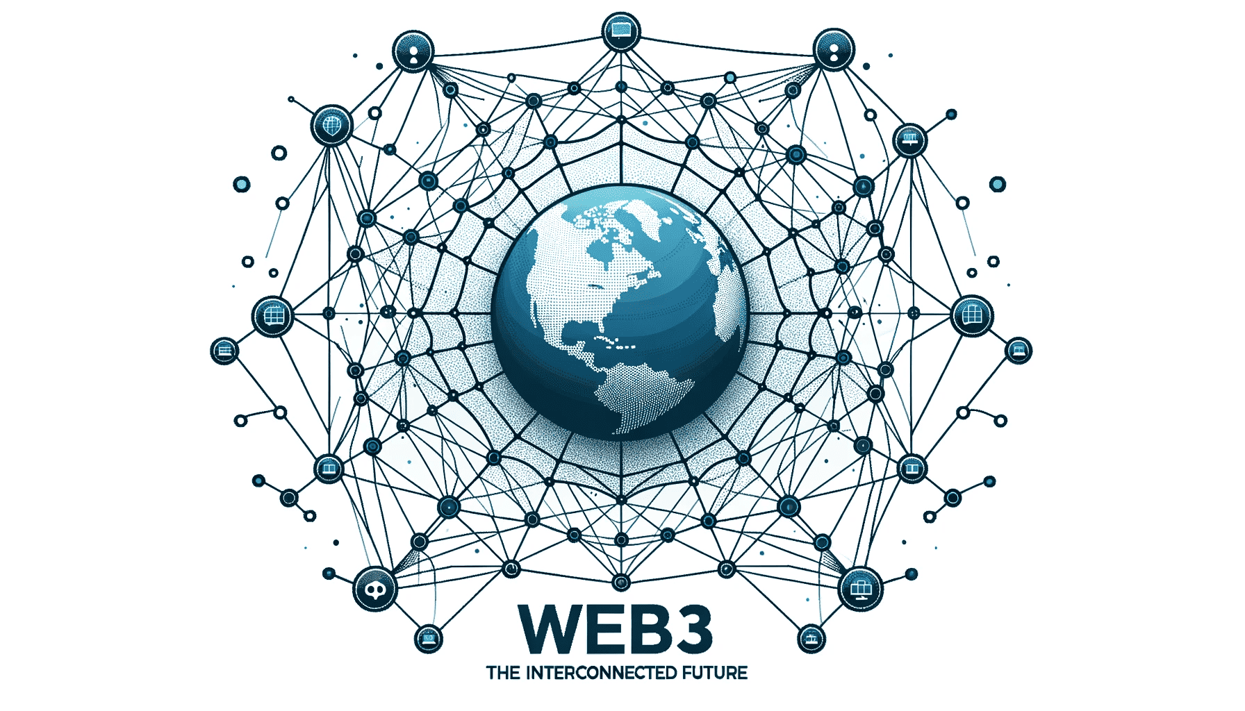 Visualization of Web3 as an interconnected network
