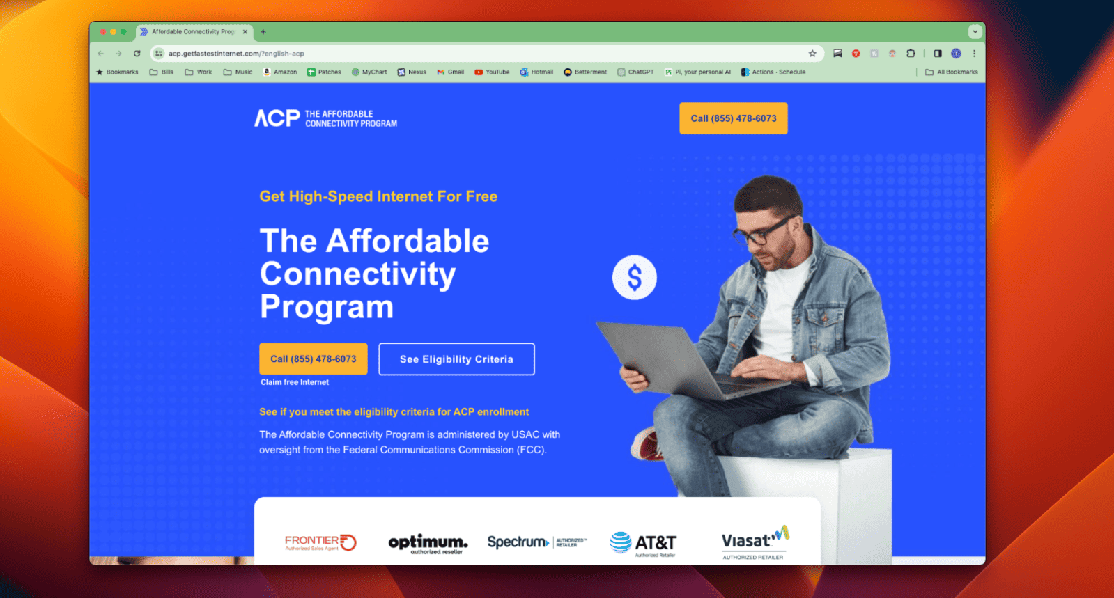 ACP Scam Website