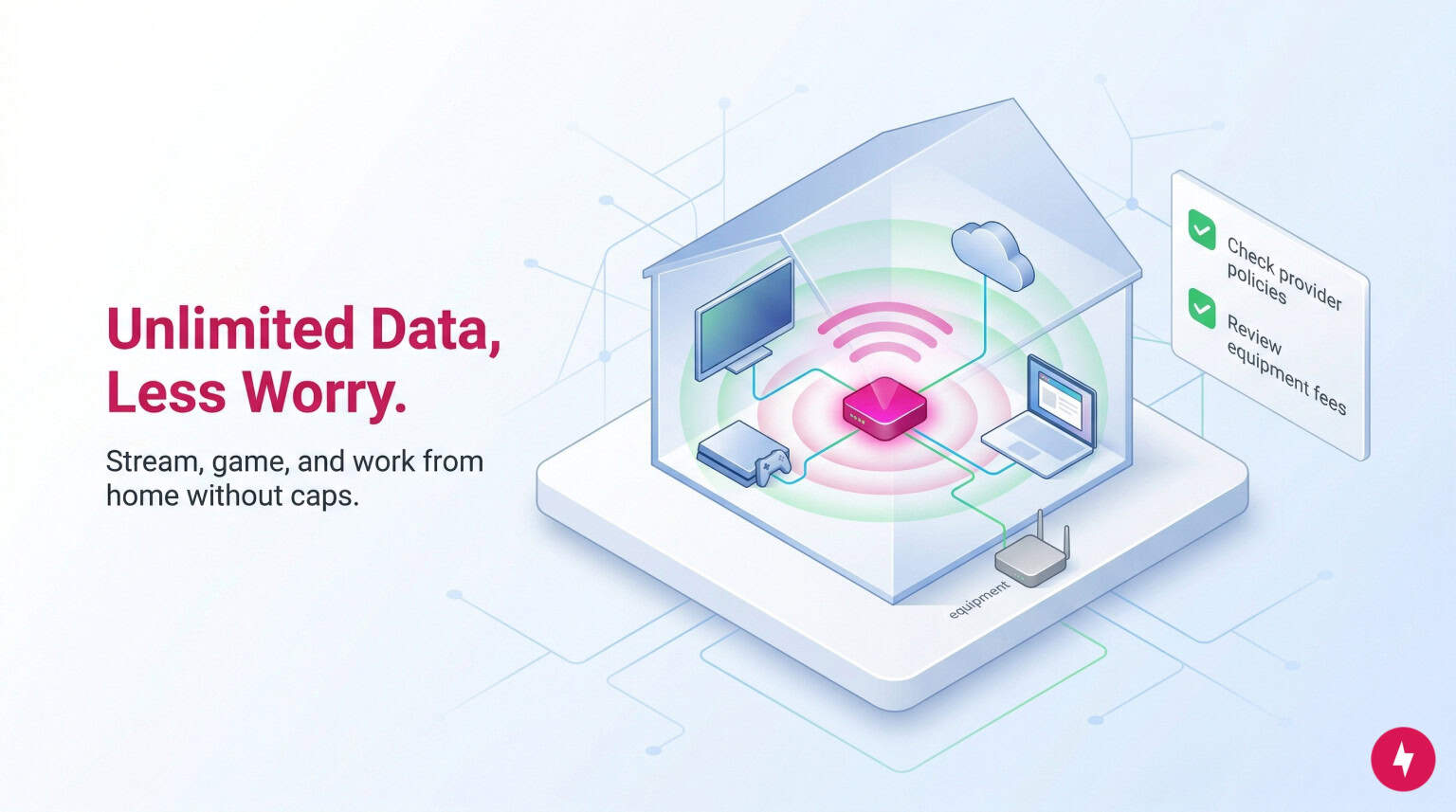 Unlimited Data Home Internet Plans | BroadbandNow