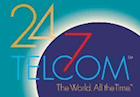 24-7 Telcom logo