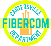 City of Cartersville FiberCom logo