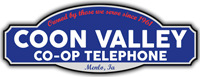 Coon Valley Cooperative Telephone logo