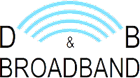 D and B Broadband logo