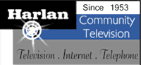 Harlan Community Television logo