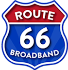 Route 66 Broadband logo