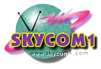 Skycom1 logo