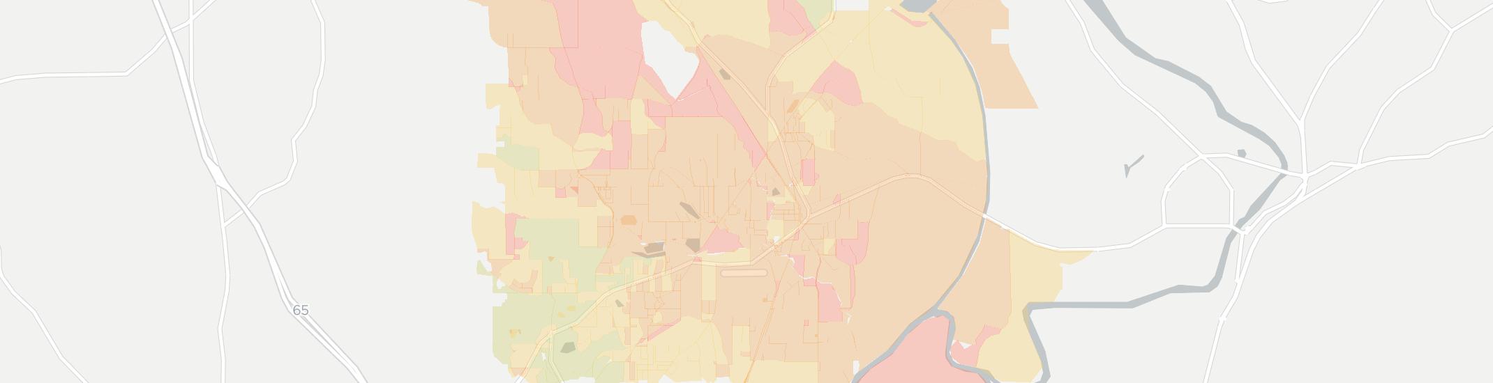 Elmore Internet Competition Map. Click for interactive map.