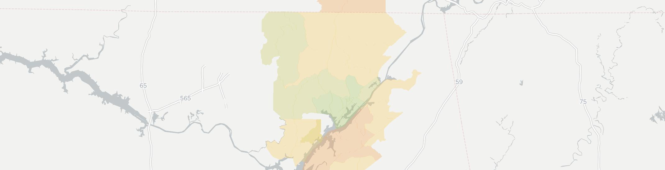 Scottsboro Internet Competition Map. Click for interactive map