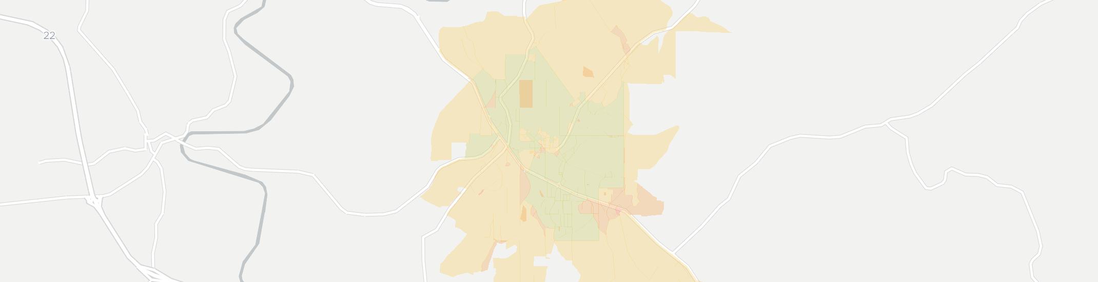 Sumiton Internet Competition Map. Click for interactive map.