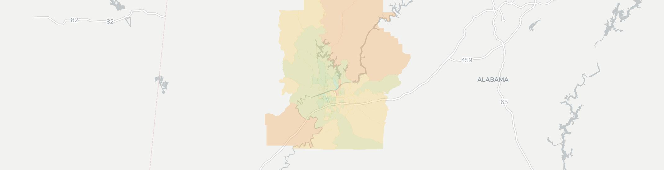 Tuscaloosa Internet Competition Map. Click for interactive map