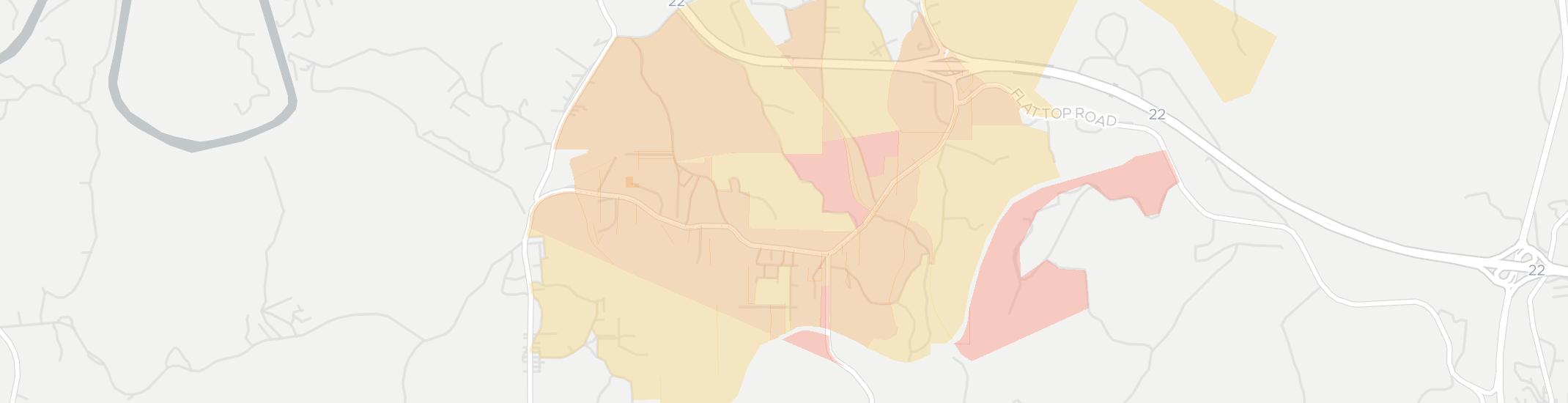 West Jefferson Internet Competition Map. Click for interactive map.