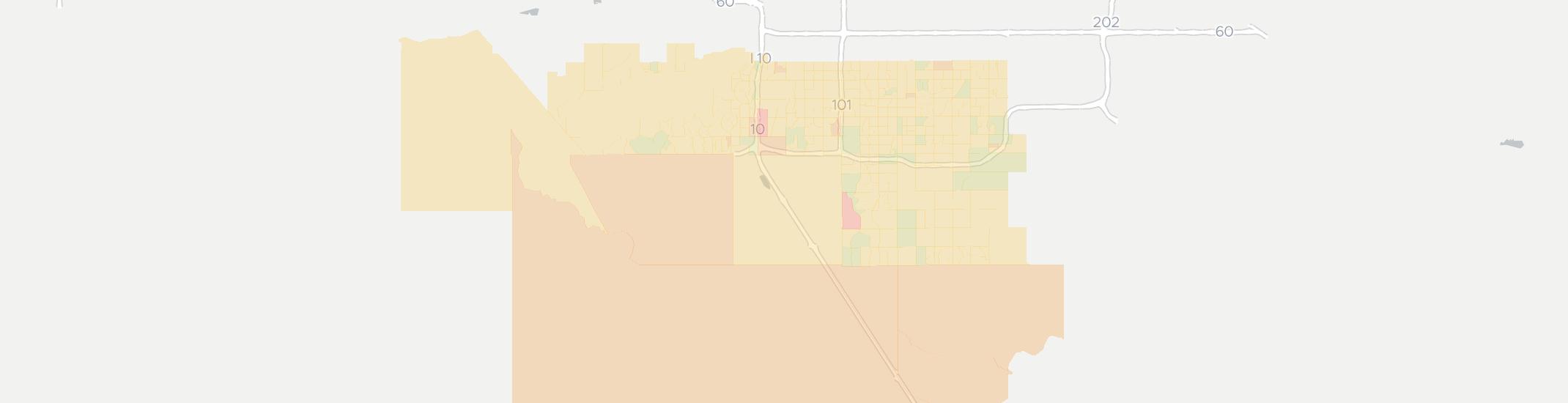 Chandler Internet Competition Map. Click for interactive map.