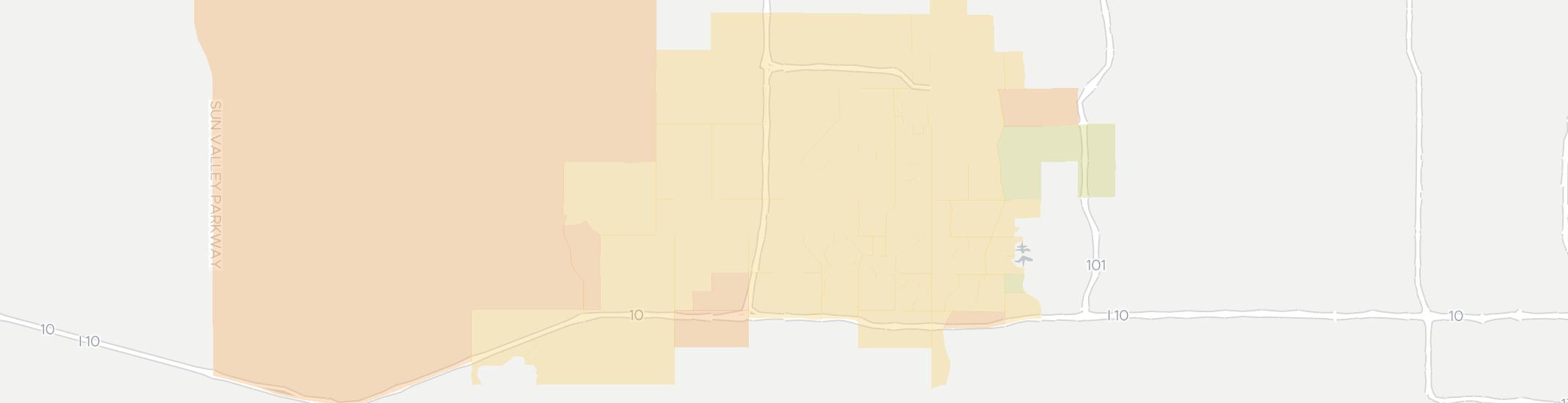 Litchfield Park Internet Competition Map. Click for interactive map
