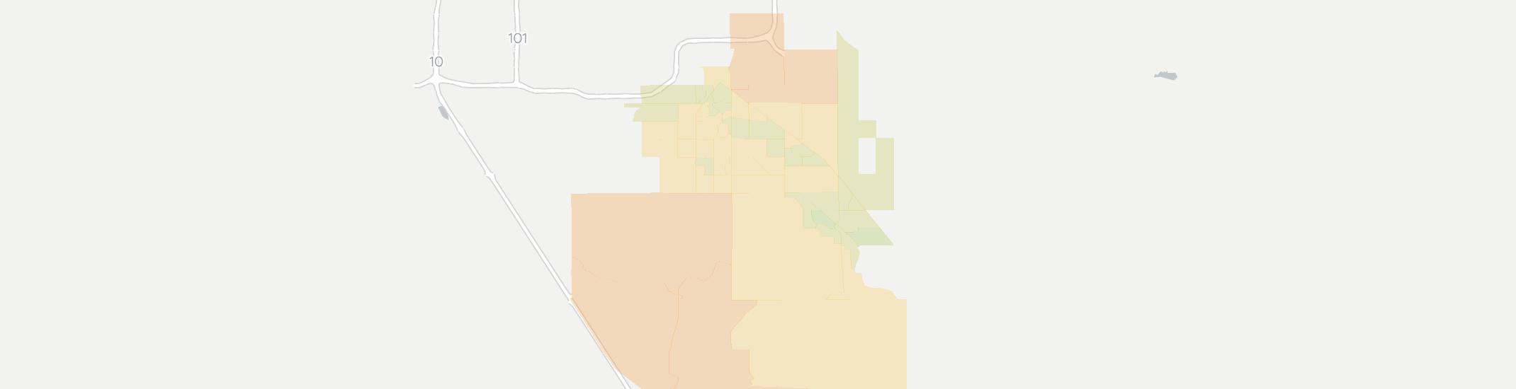 Queen Creek Internet Competition Map. Click for interactive map