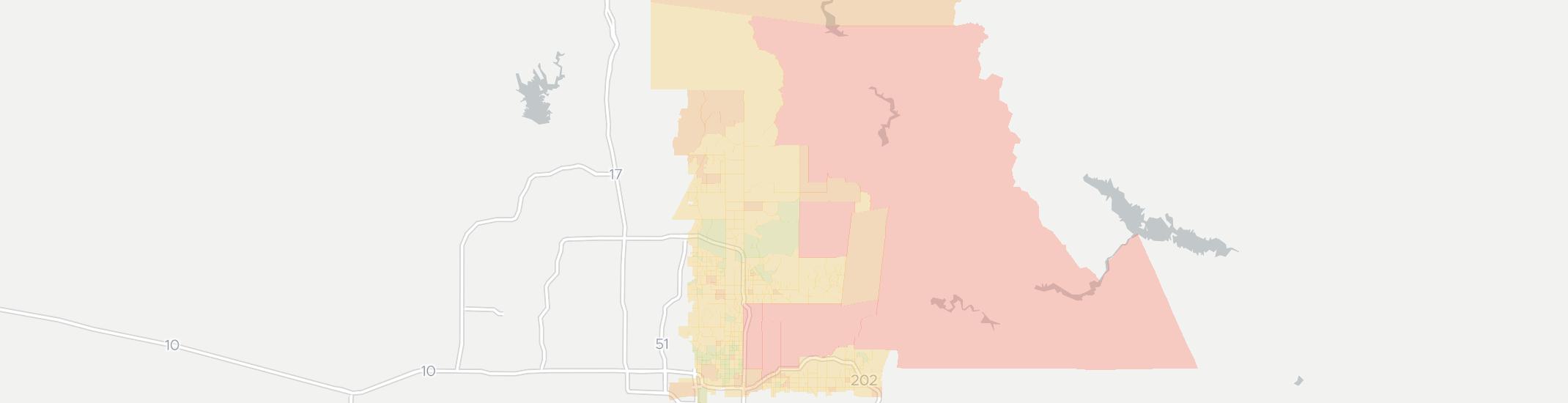 Scottsdale Internet Competition Map. Click for interactive map.