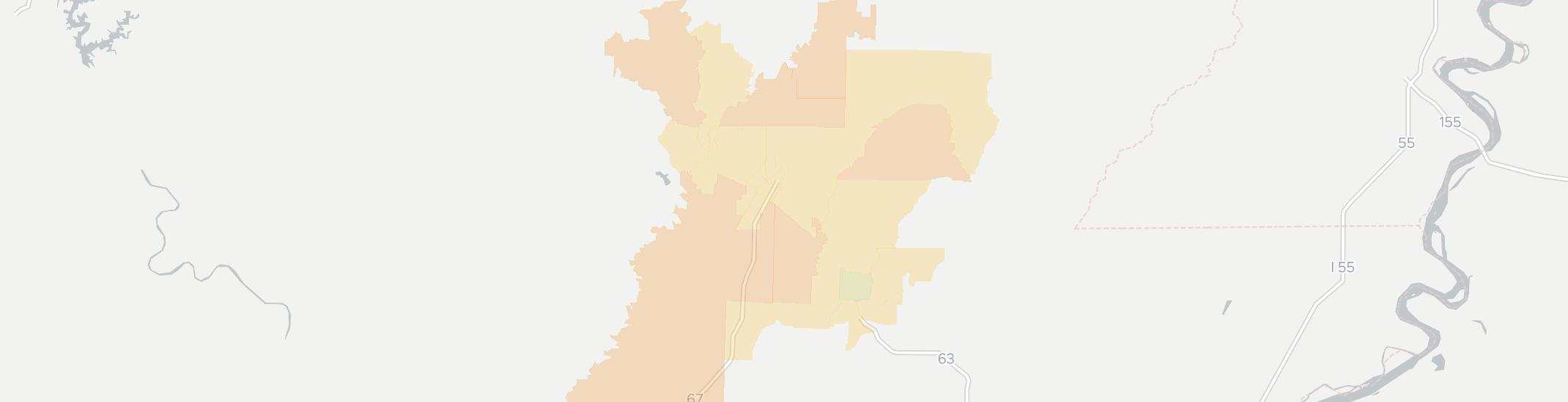 Walnut Ridge Internet Competition Map. Click for interactive map.