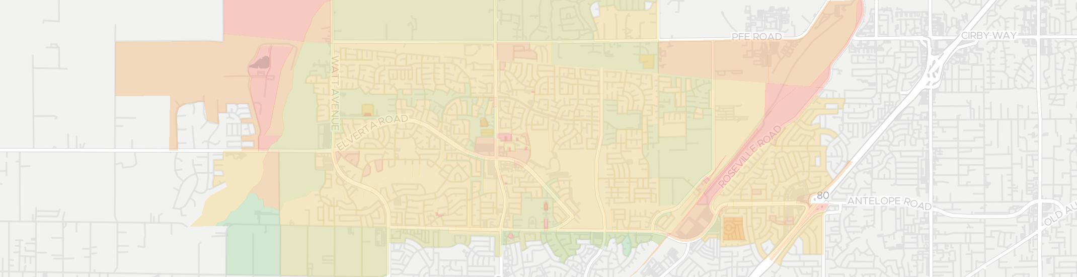 Antelope Internet Competition Map. Click for interactive map