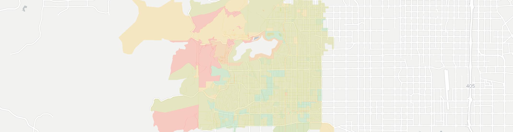 Canoga Park Internet Competition Map. Click for interactive map