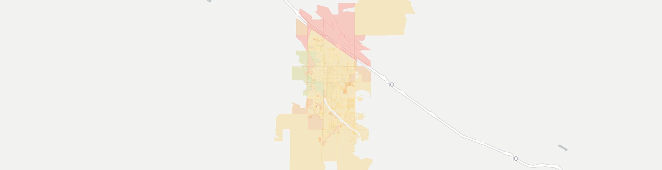 Cathedral City Internet Competition Map. Click for interactive map