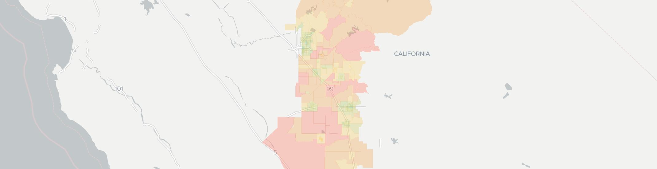 Clovis Internet Competition Map. Click for interactive map.