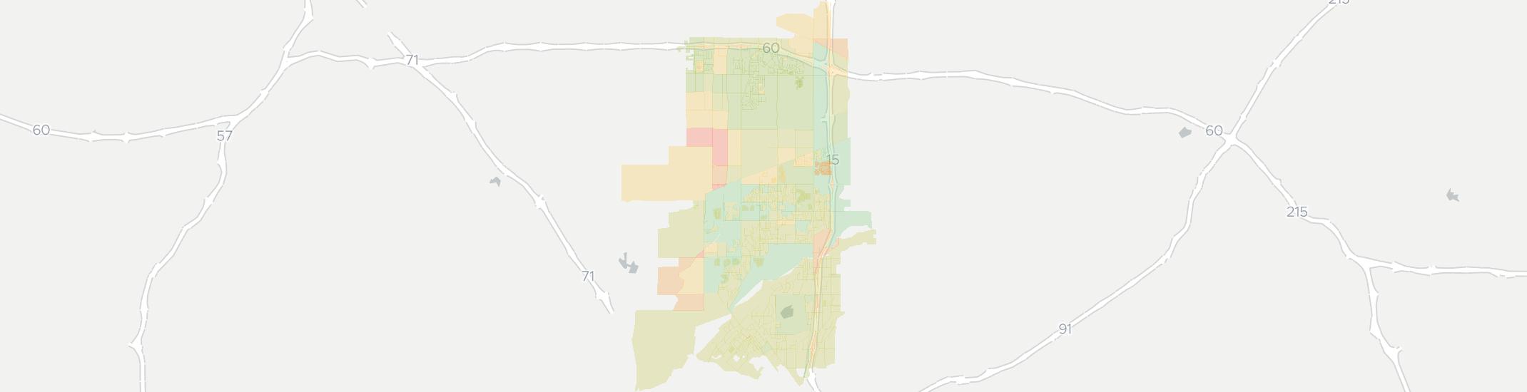 Eastvale Internet Competition Map. Click for interactive map.