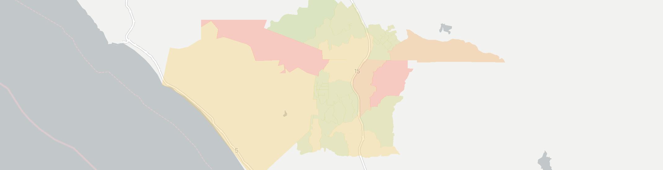 Fallbrook Internet Competition Map. Click for interactive map.