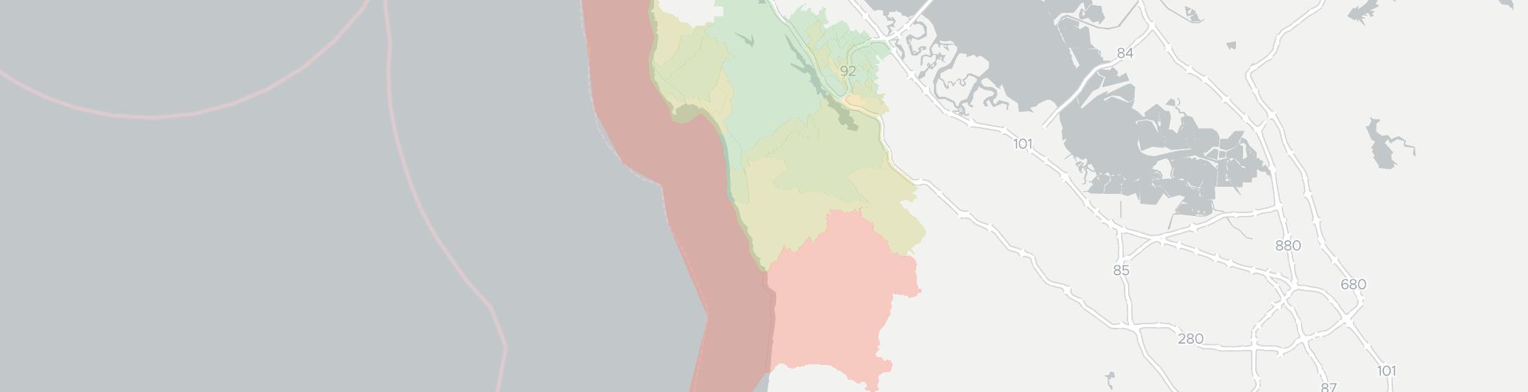 Half Moon Bay Internet Competition Map. Click for interactive map