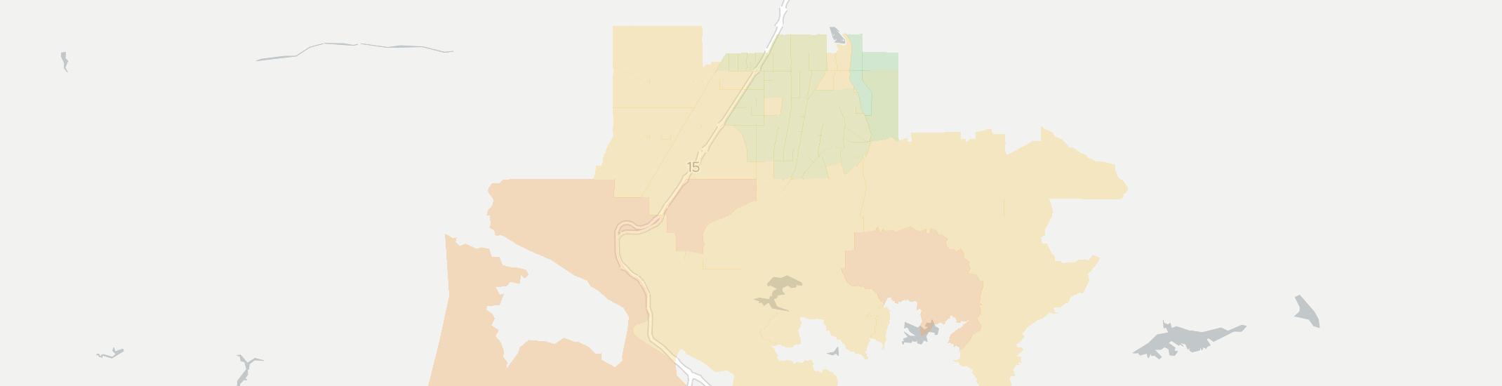 Hesperia Internet Competition Map. Click for interactive map.