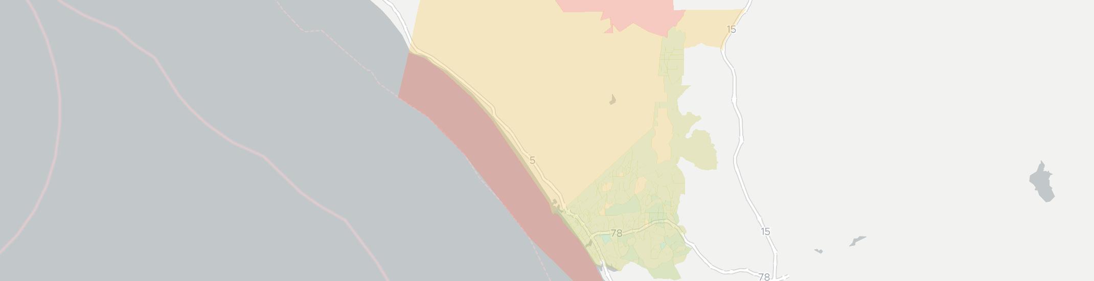 Oceanside Internet Competition Map. Click for interactive map.