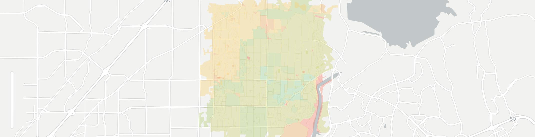 Orangevale Internet Competition Map. Click for interactive map.