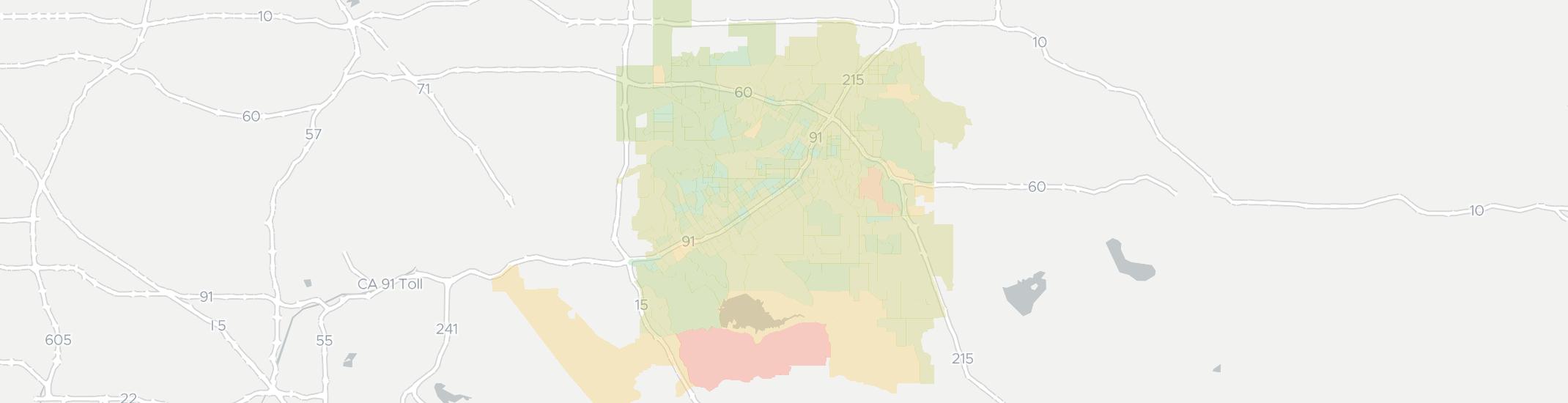 Riverside Internet Competition Map. Click for interactive map.