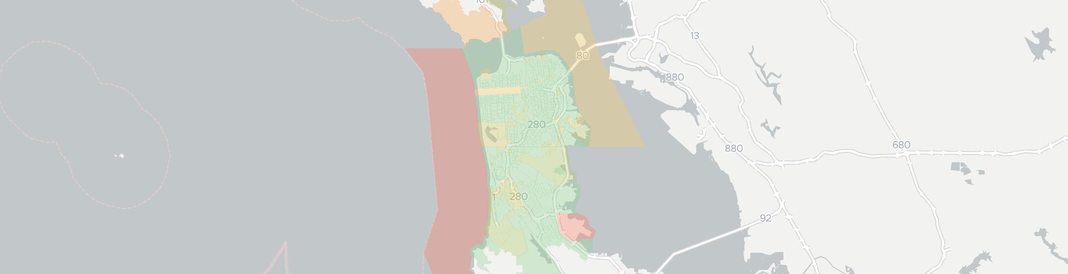 San Francisco Internet Competition Map. Click for interactive map.
