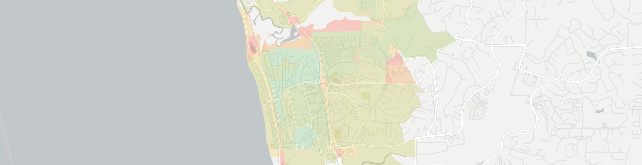 Solana Beach Internet Competition Map. Click for interactive map.