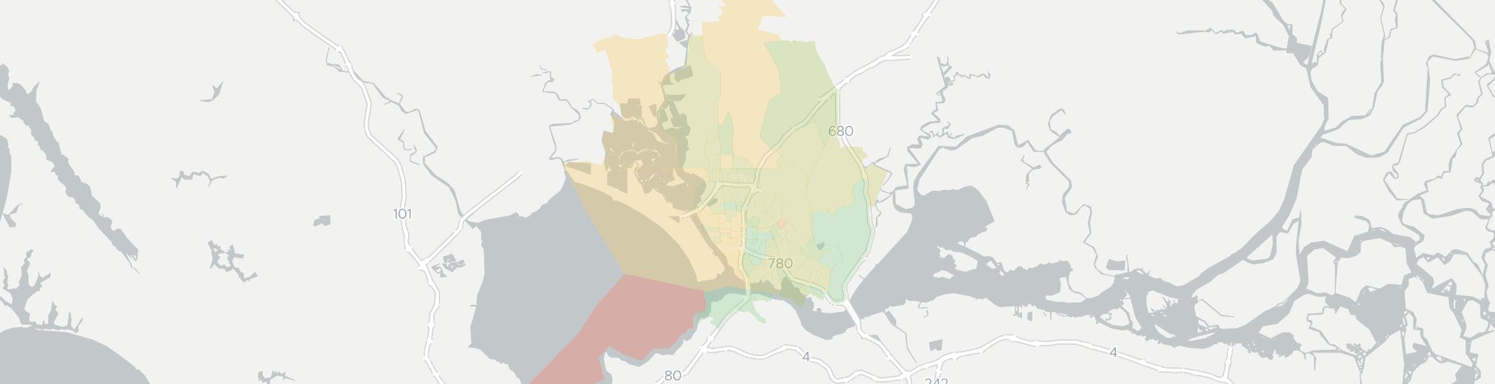 Vallejo Internet Competition Map. Click for interactive map.