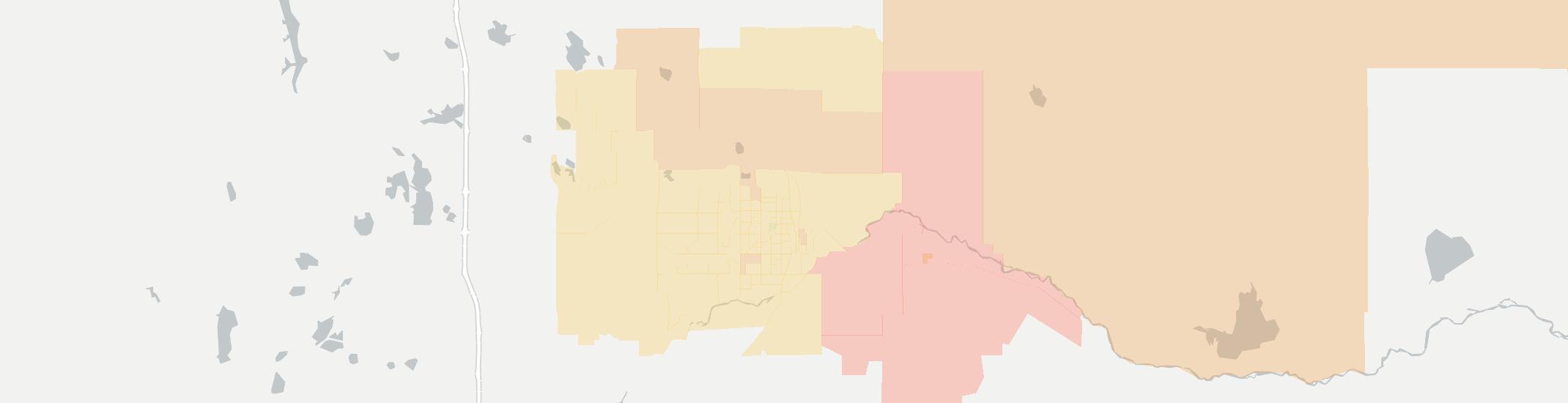 Greeley Internet Competition Map. Click for interactive map