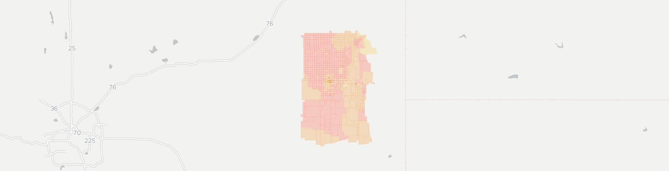 Yuma Internet Competition Map. Click for interactive map