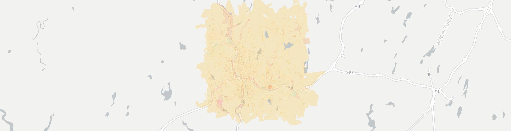 Waterbury Internet Competition Map. Click for interactive map.