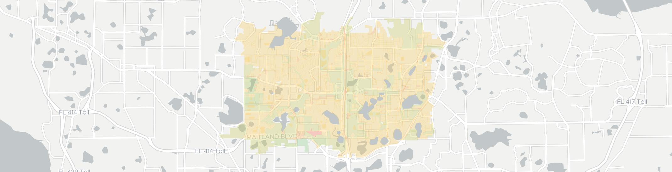 Altamonte Springs Internet Competition Map. Click for interactive map.