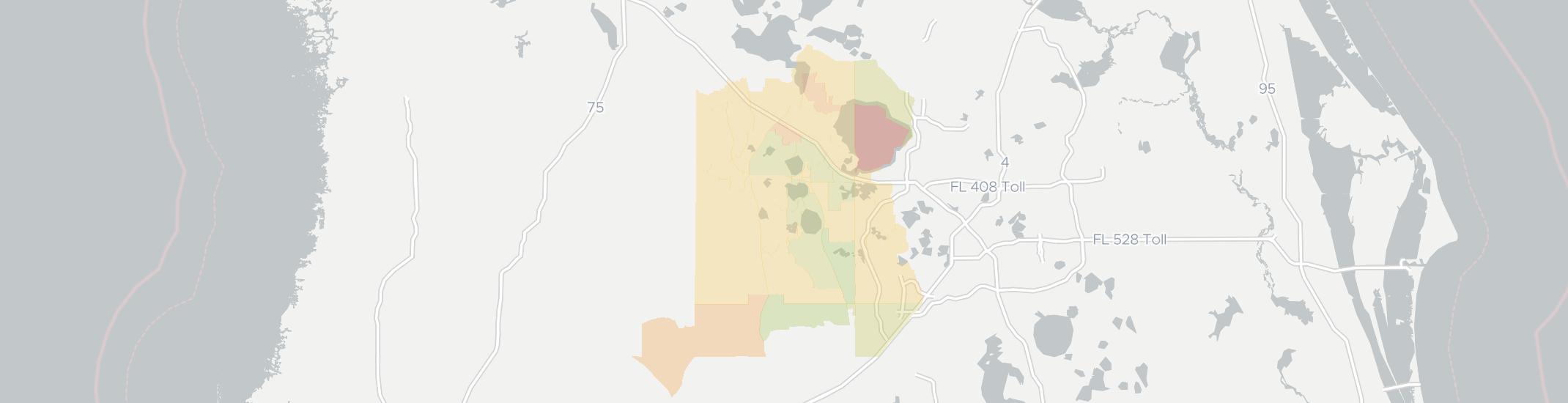 Clermont Internet Competition Map. Click for interactive map.