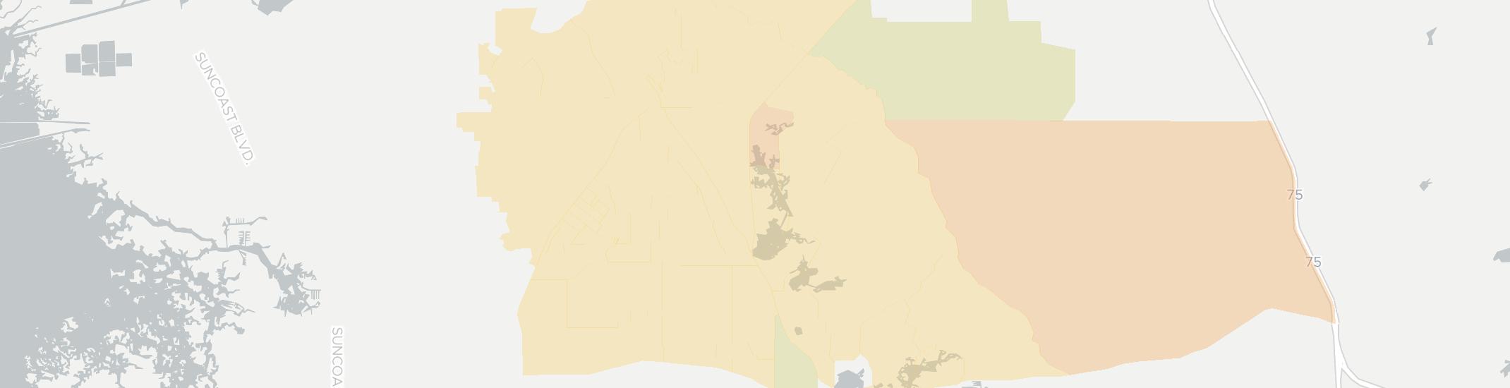 Hernando Internet Competition Map. Click for interactive map.