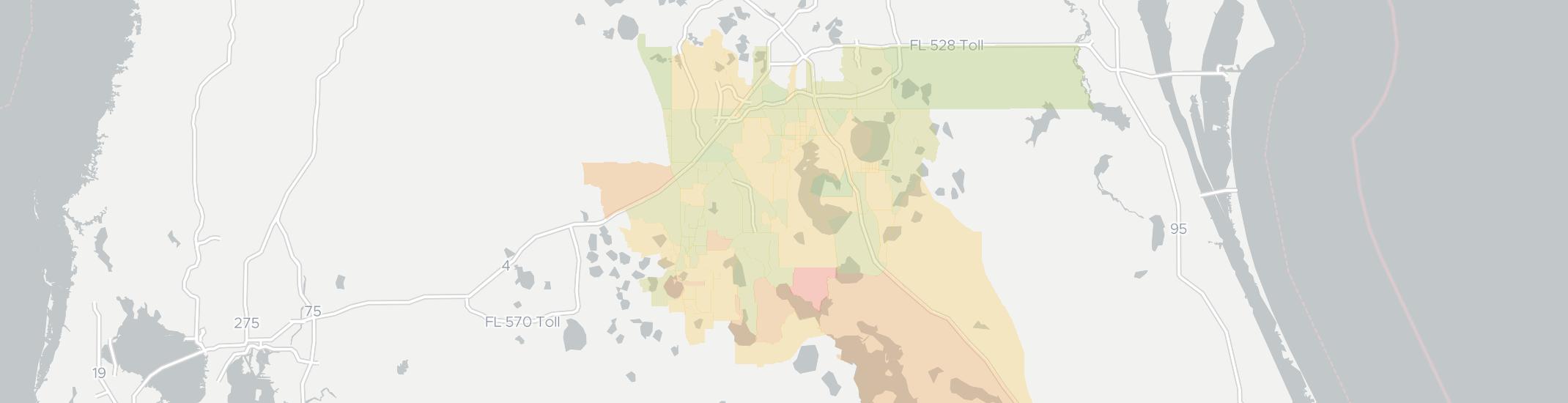 Kissimmee Internet Competition Map. Click for interactive map.