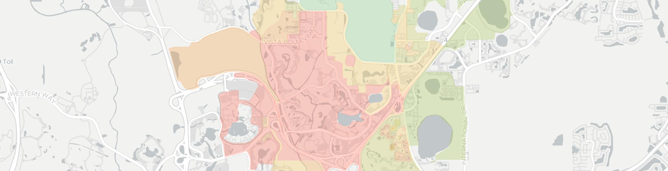 Lake Buena Vista Internet Competition Map. Click for interactive map.