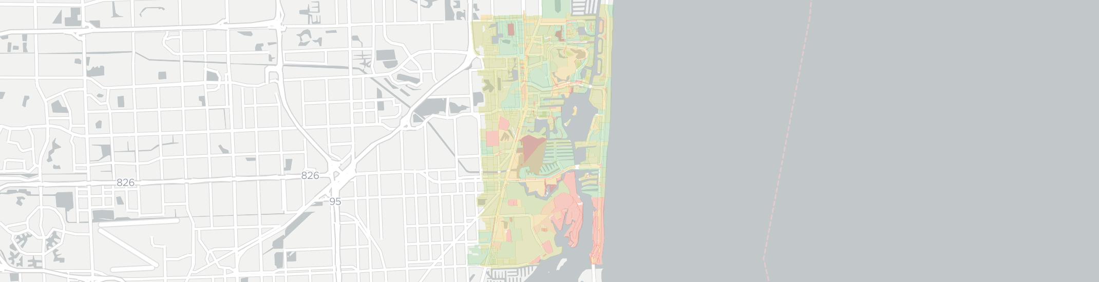 North Miami Beach Internet Competition Map. Click for interactive map.
