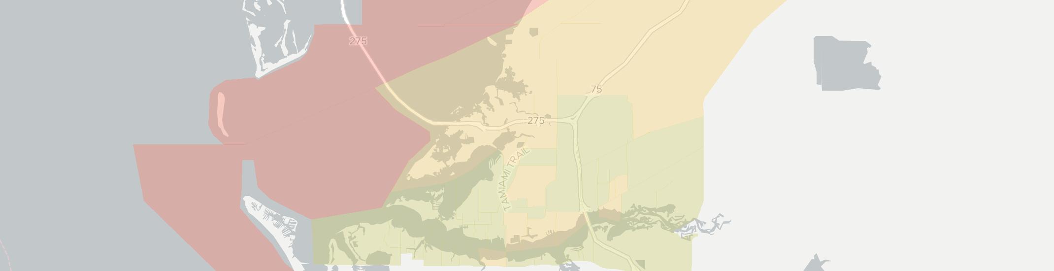 Palmetto Internet Competition Map. Click for interactive map.