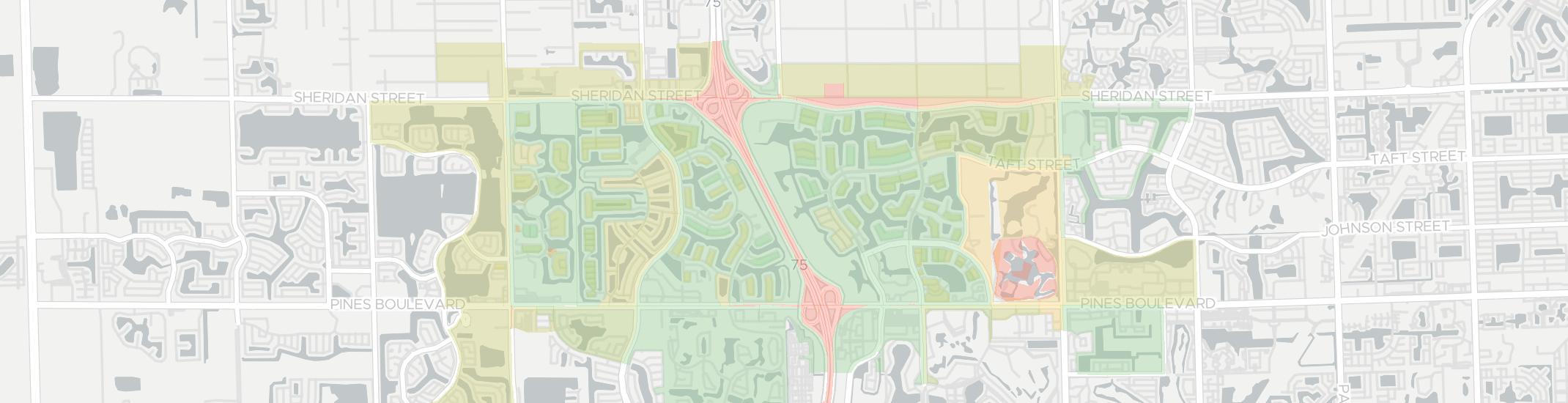 Zip Code Map Pembroke Pines Fl Map of world